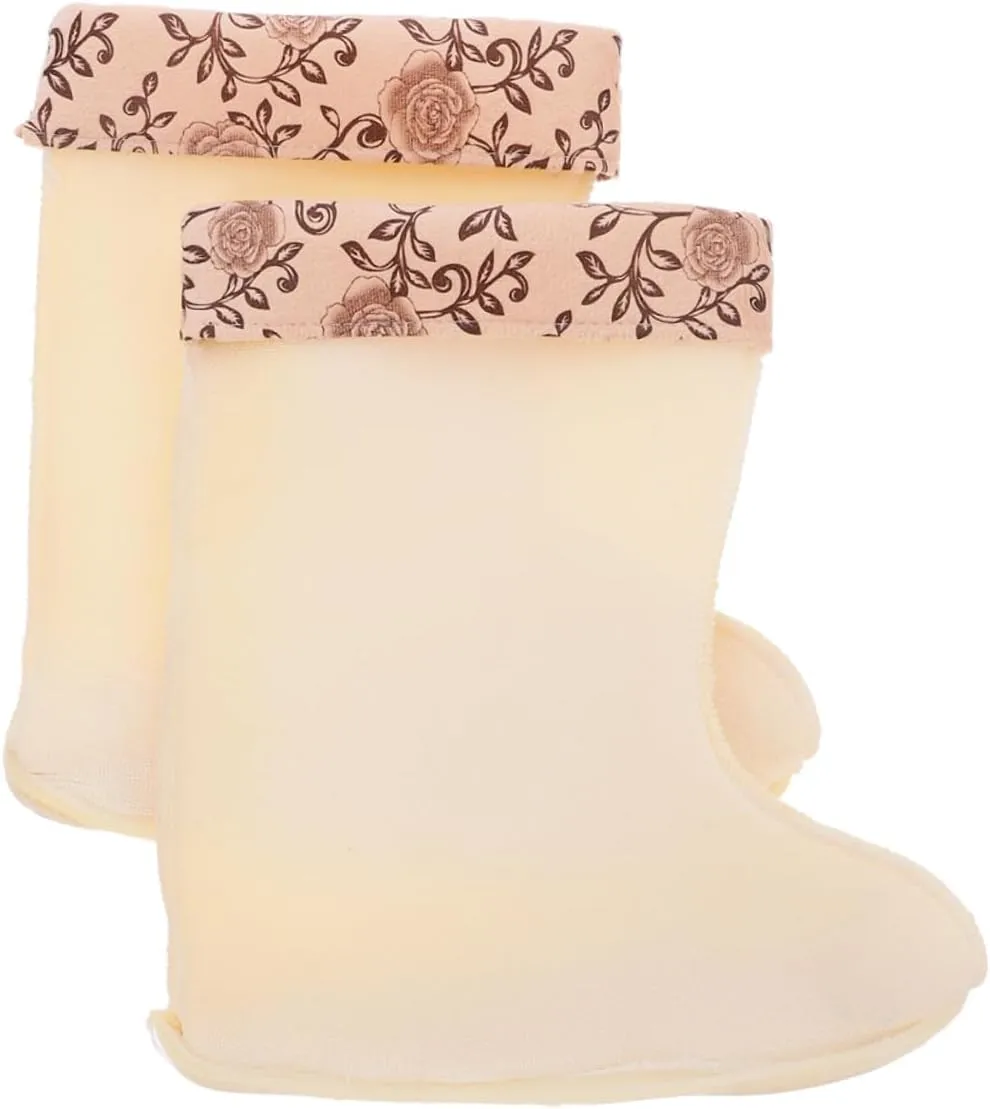 Angoily Rain Boots Liners Women's Waterproof Boot Covers Insulated Liners for Cold Weather