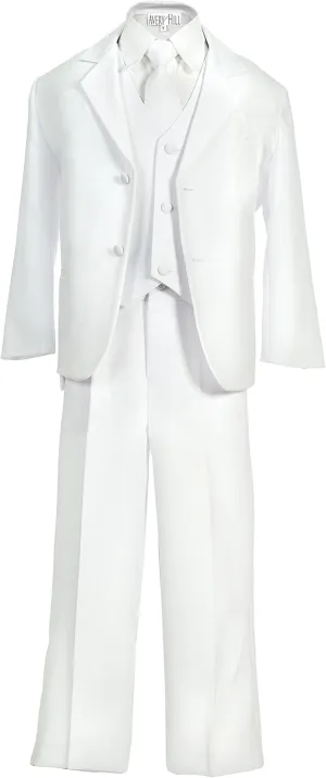 Avery Hill Boys Formal 5 Piece Suit with Shirt and Vest