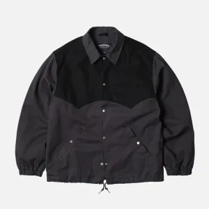 BARSTOW WESTERN COACH JACKET - CHARCOAL