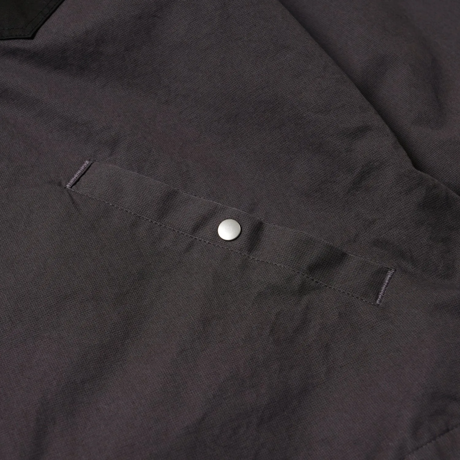 BARSTOW WESTERN COACH JACKET - CHARCOAL