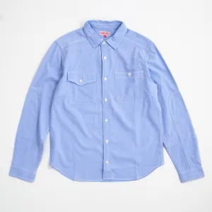 BROCKTON REINFORCED CHAMBRAY WORK SHIRT - LIGHT BLUE