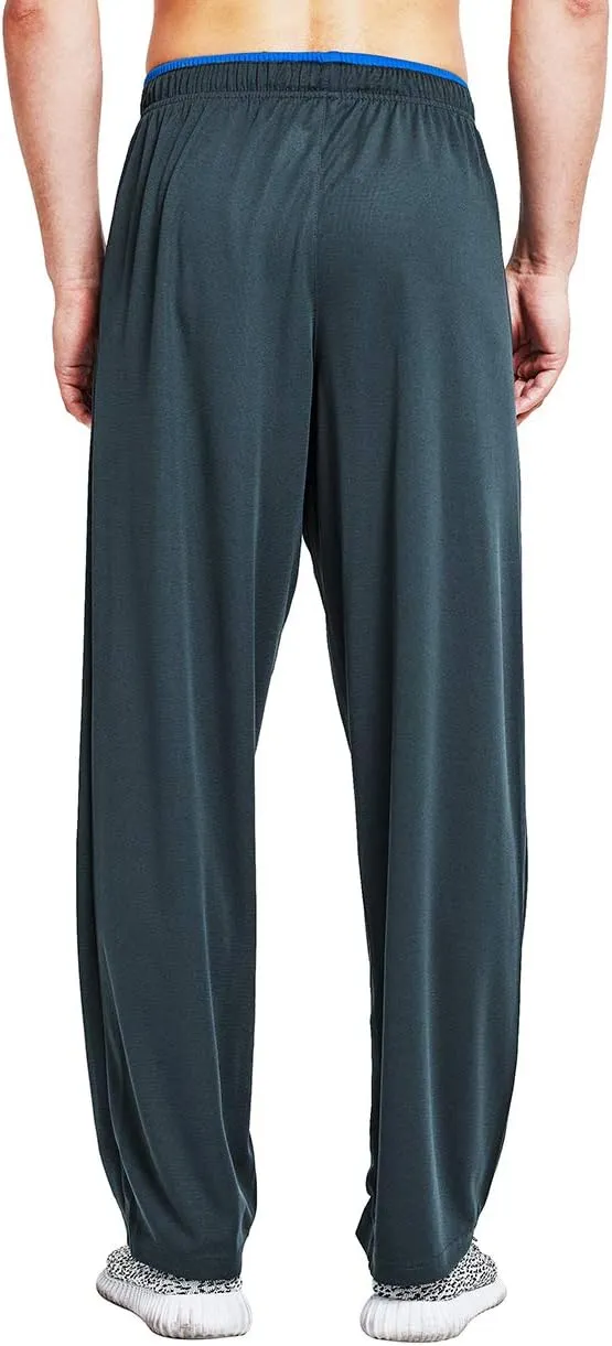 CENFOR Men's Sweatpants with Pockets Open Bottom Workout Pants, for Athletic, Jogging, Training, Casual