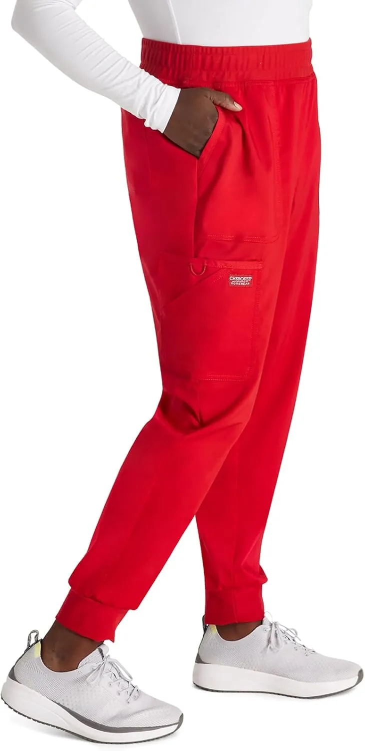Cherokee Jogger Pants for Women with Mid Rise WW115