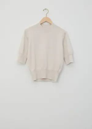 Crop Sleeve Sweatshirt Knit