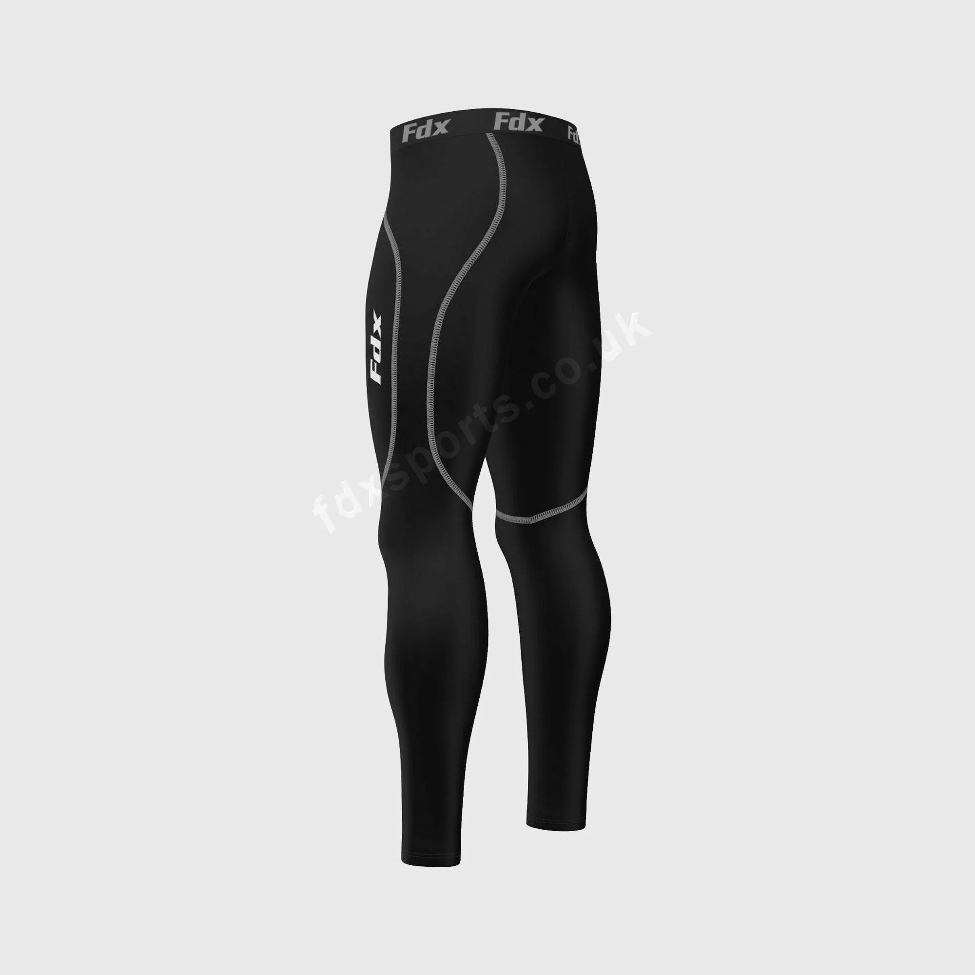 Fdx Cosmic Grey Men's Super Thermal Winter Base Layer Leggings