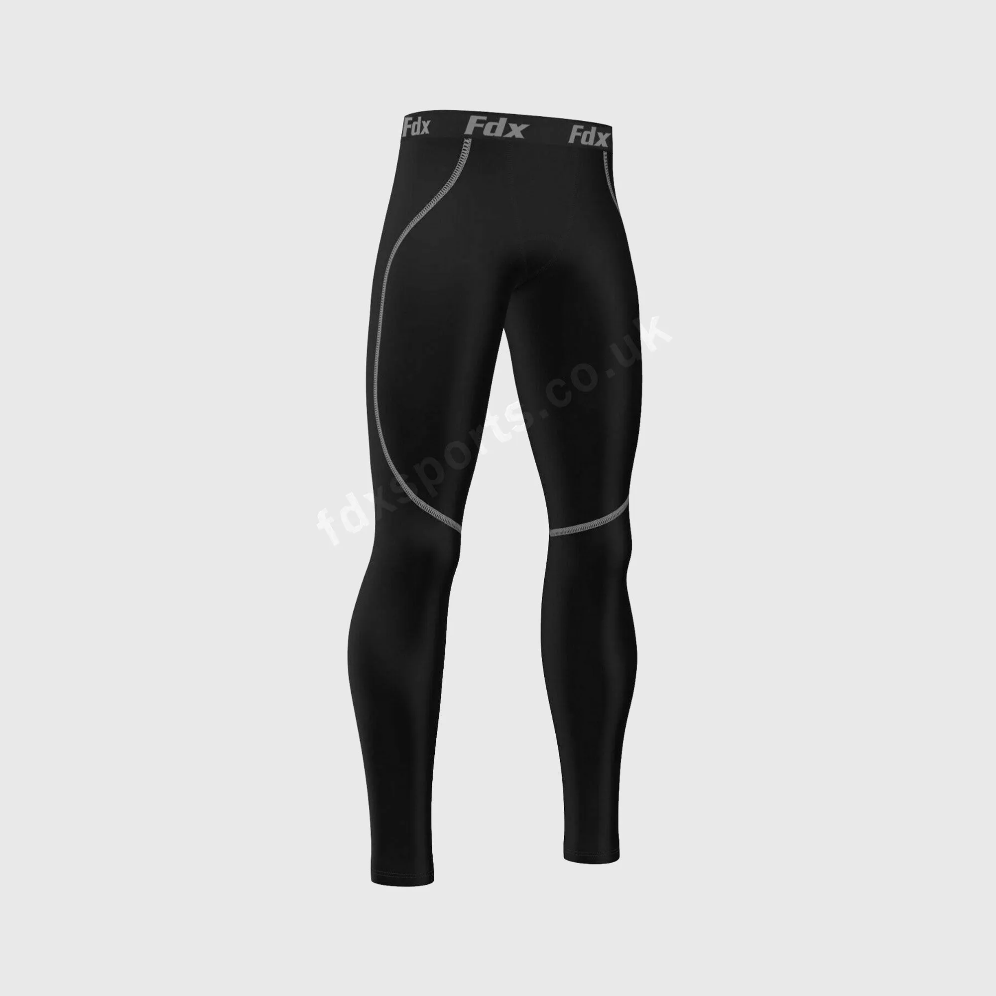 Fdx Cosmic Grey Men's Super Thermal Winter Base Layer Leggings