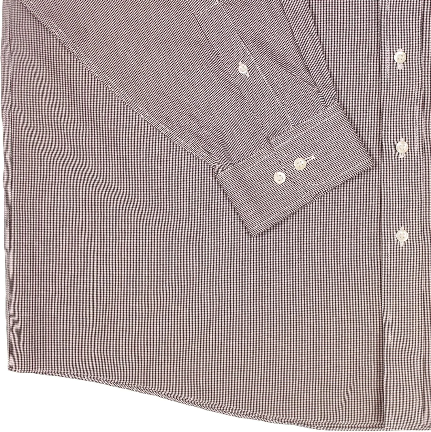Gold Label Men's Big and Tall Point Collar Dress Shirt Long Sleeve with Pocket, Non-Iron Wrinkle-Resistant