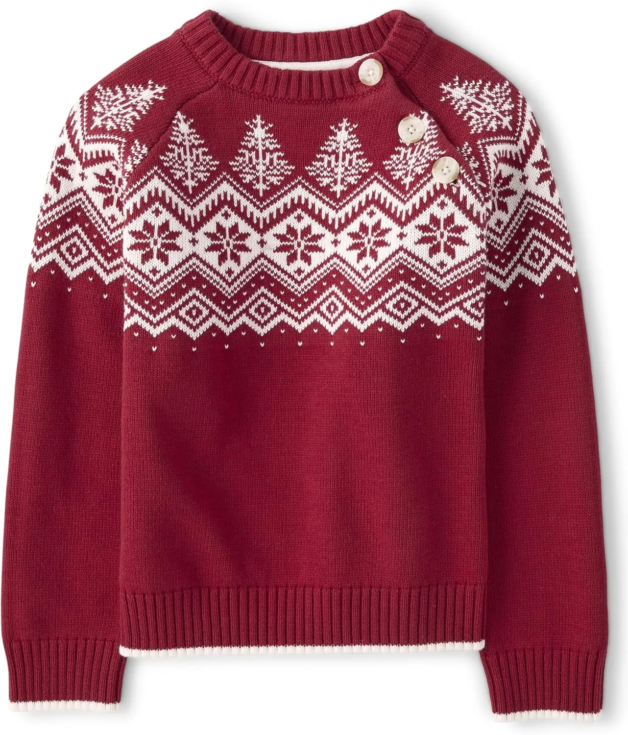 Gymboree Boys' and Toddler Long Sleeve Crew Neck Pullover Sweater