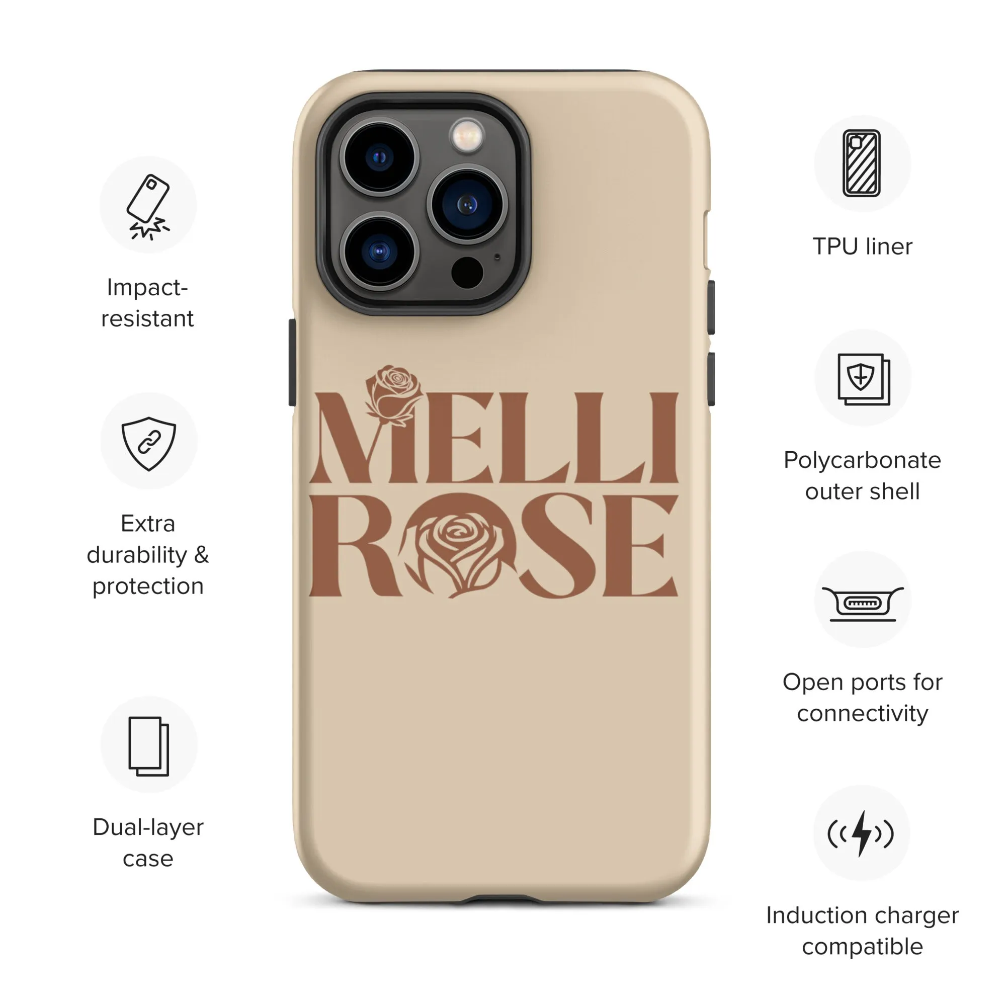 Heavy Duty Logo iPhone Case