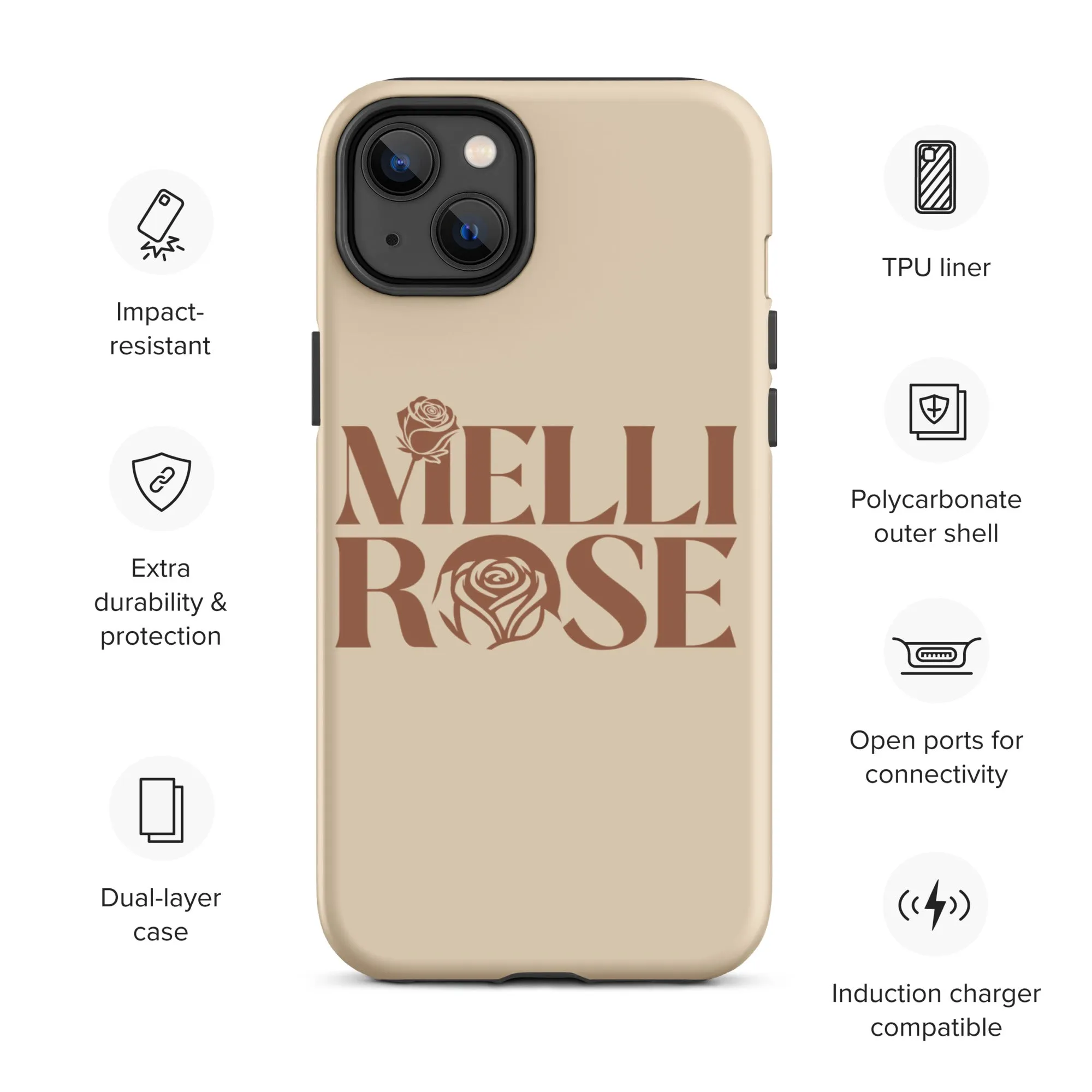Heavy Duty Logo iPhone Case
