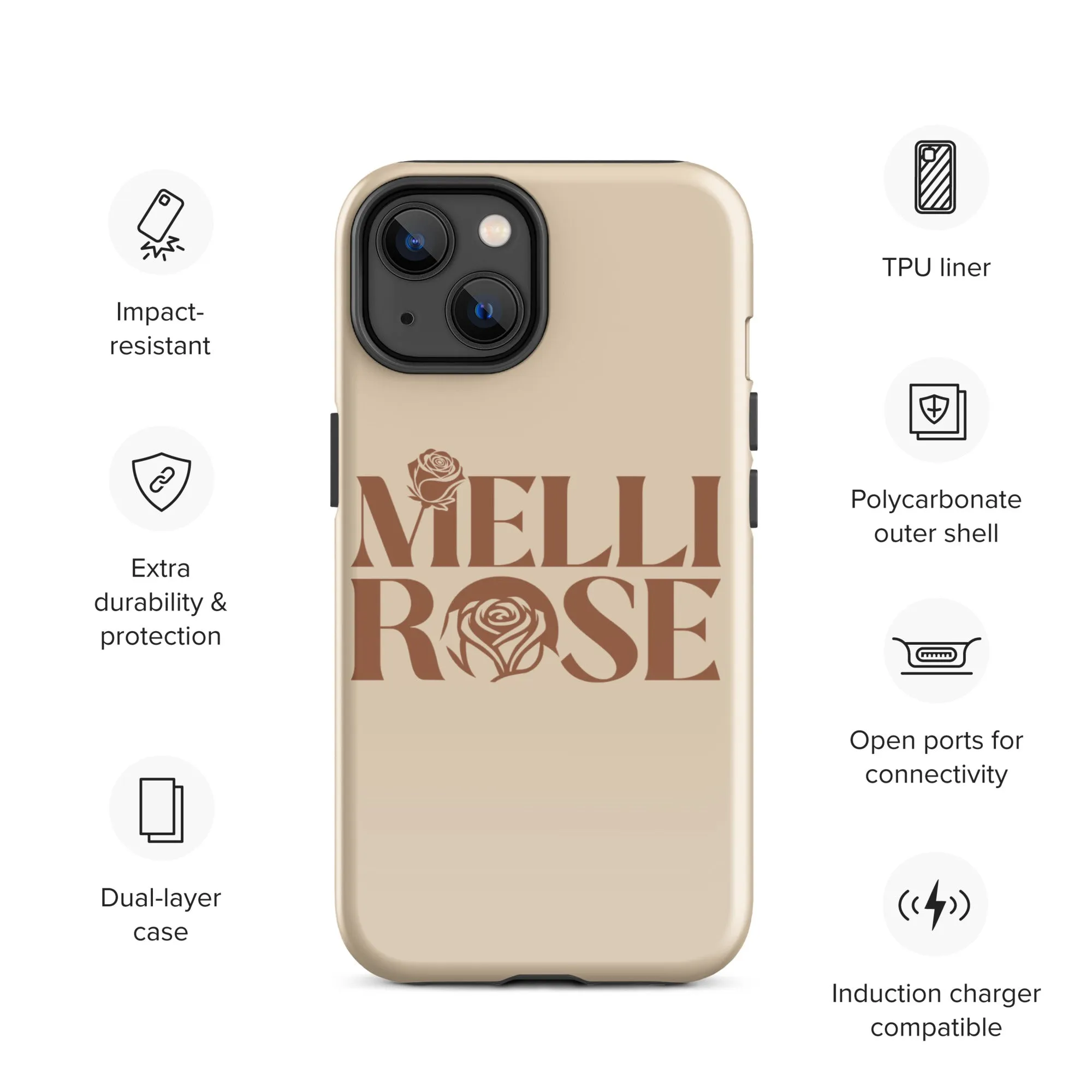Heavy Duty Logo iPhone Case