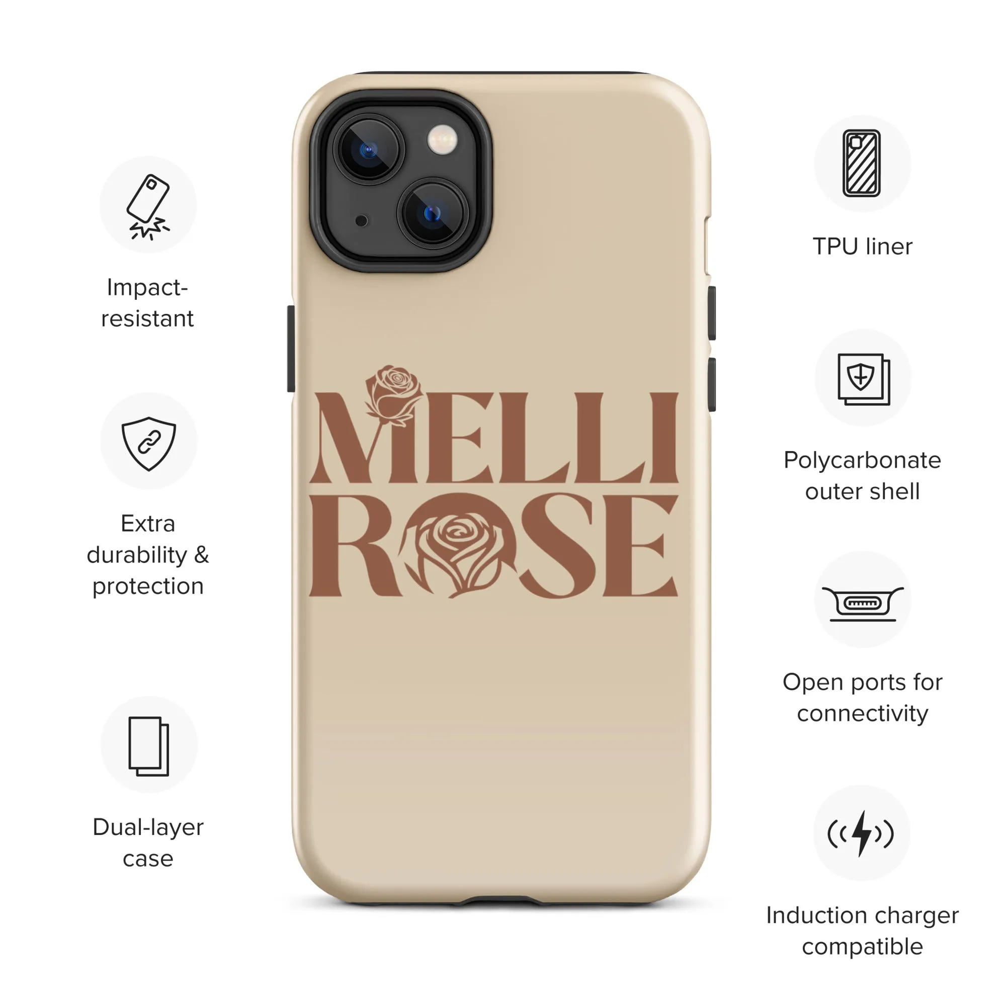Heavy Duty Logo iPhone Case