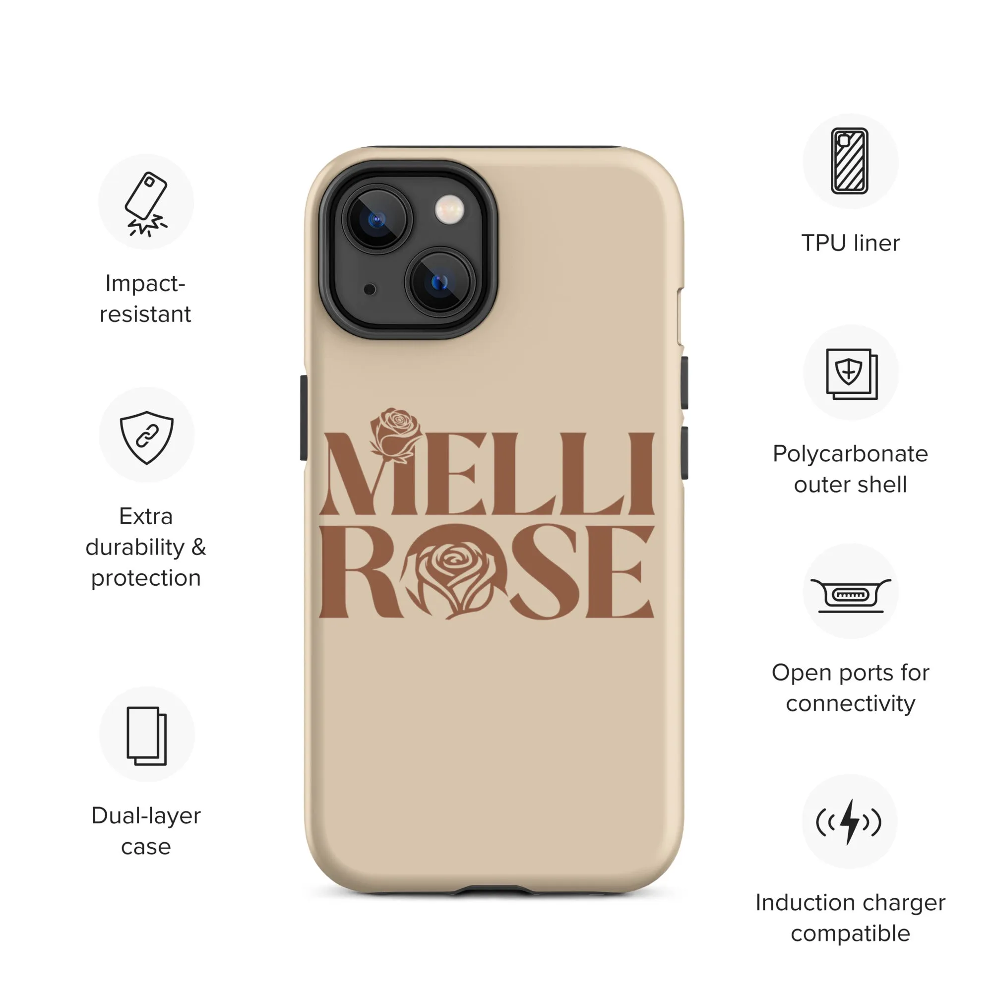 Heavy Duty Logo iPhone Case