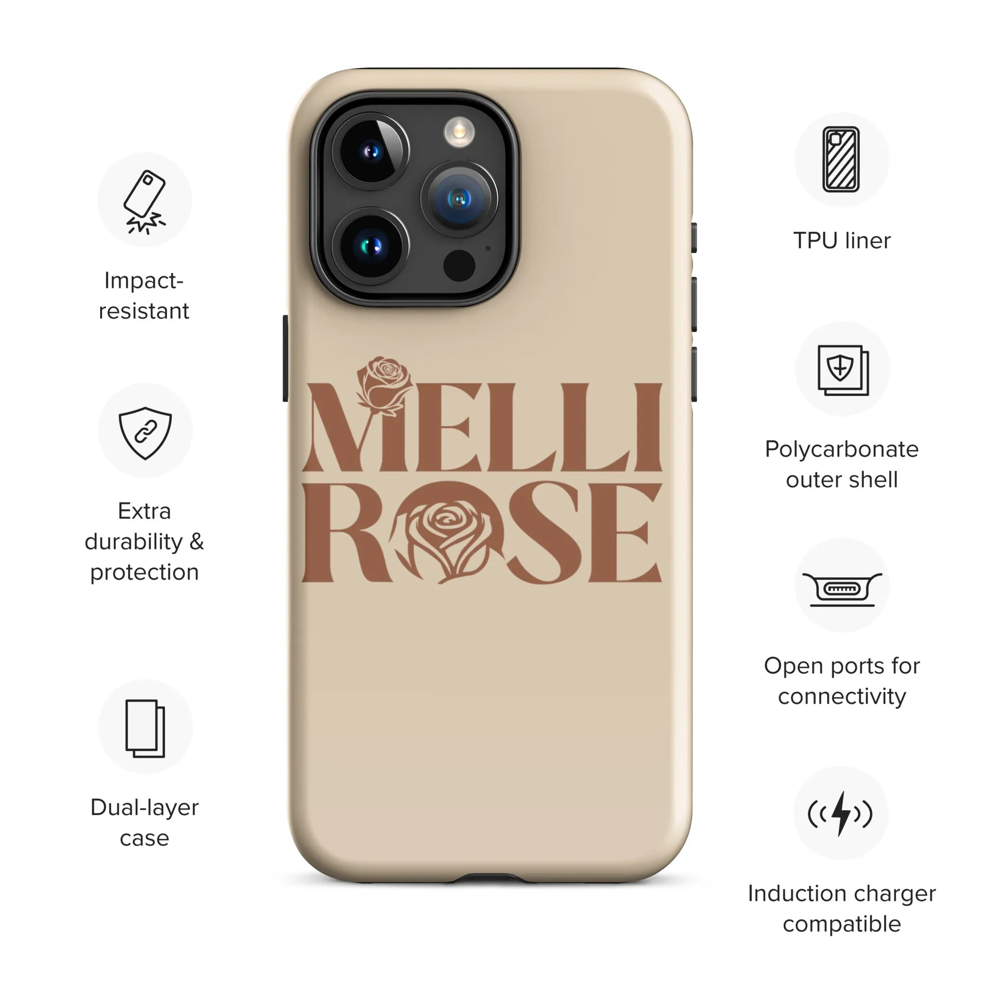 Heavy Duty Logo iPhone Case