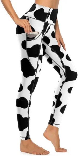 High Waisted Exercise Yoga Pants for Women Running Sports Workout Yoga Leggings with Pockets