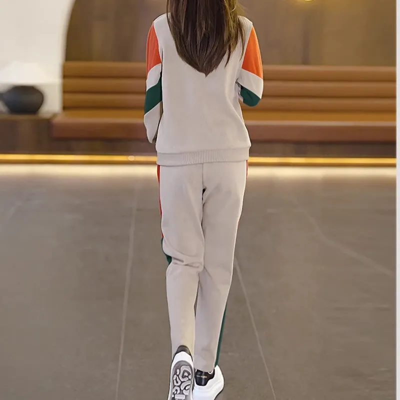 🔥Hot Sale $39.99🔥[Women’s Gift] Women's 2 Piece Long Sleeve Sweatsuits Sets - Half Zip Sweatshirts & Sweatpants(43%OFF)