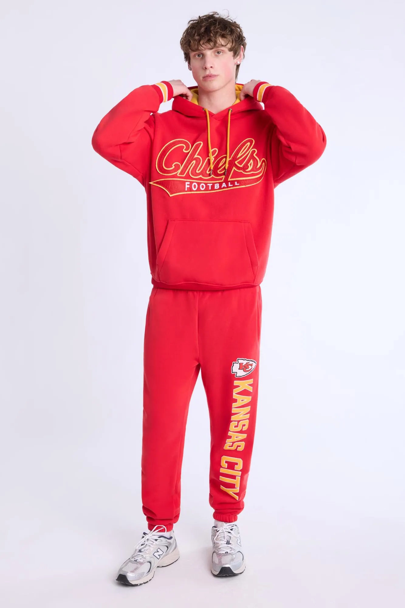 Kansas City Chiefs Graphic Chenille Applique Hoodie