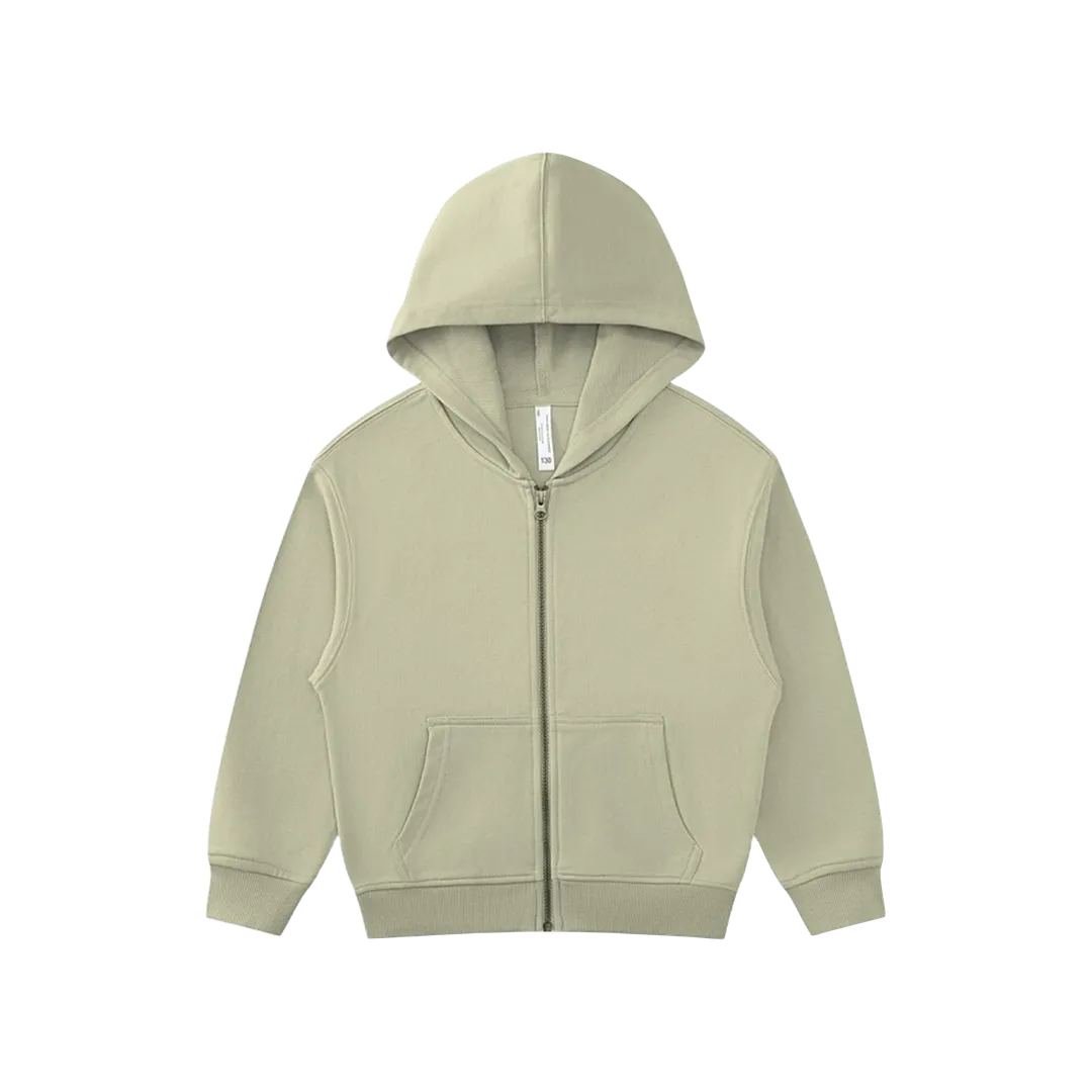 Kids Full-zip Hoodie,Kids Zıpper Hoodıe,Casual Hooded,zip jacket