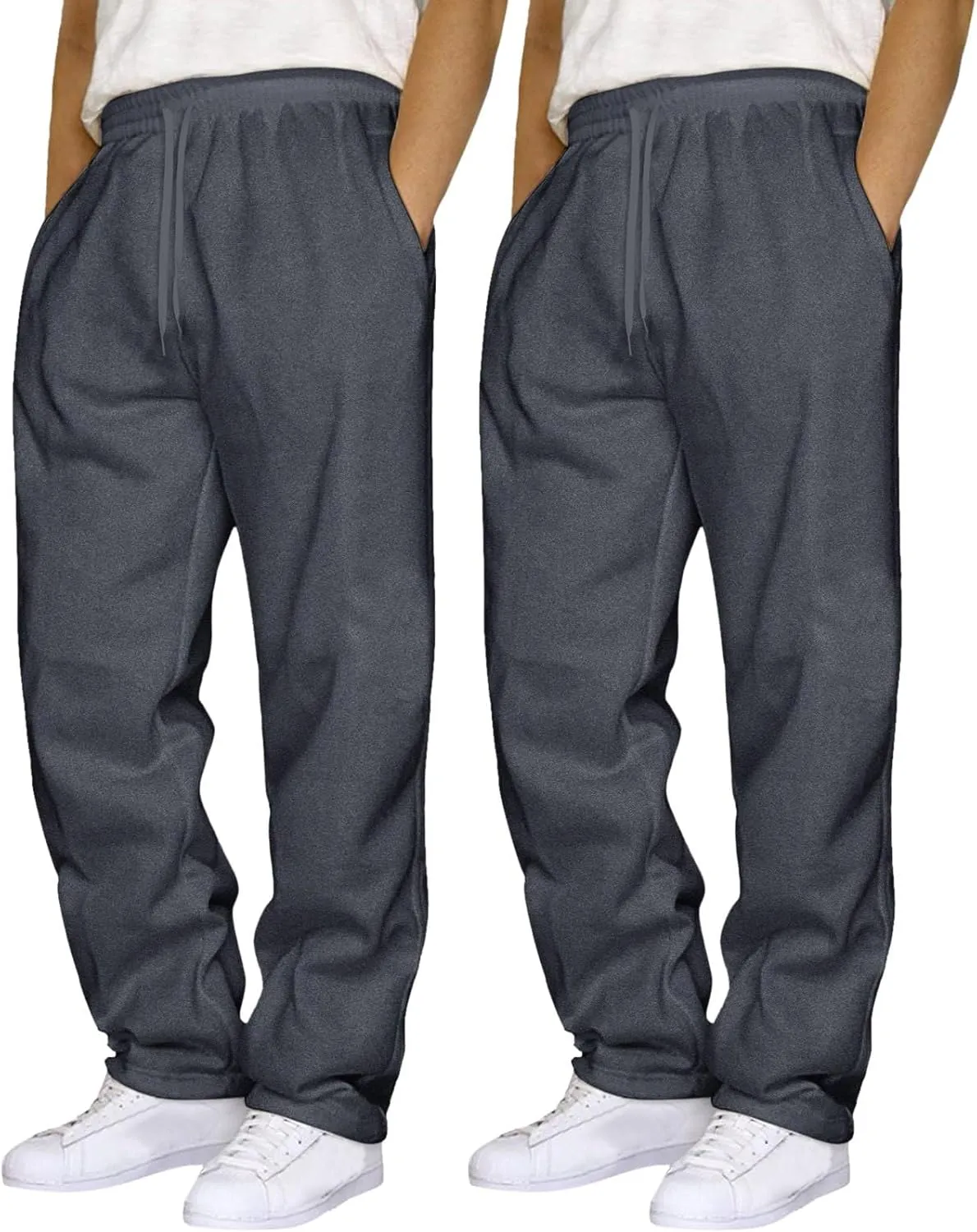 Mens Hippie Harem Pants Casual Elastic Drawstring Tapered Pants 2025 Solid Color Baggy Yoga Drop Crotch Trouser