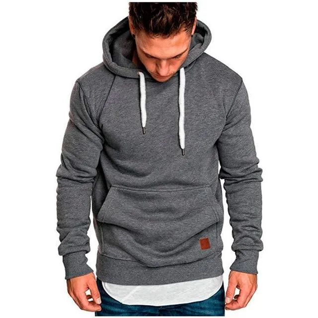Mens Long Sleeve Casual Hoodies