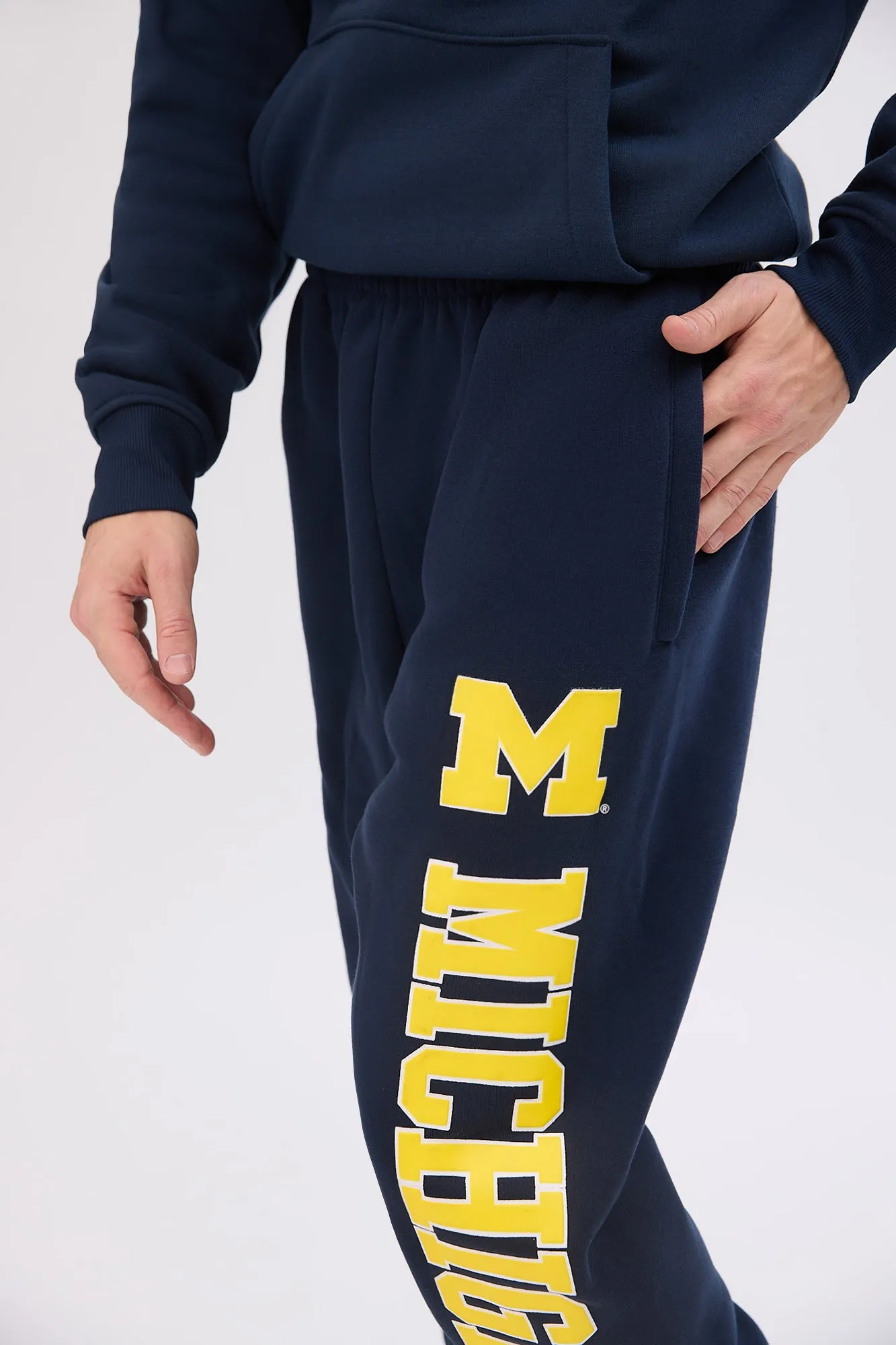 Michigan M Chenille Patch Graphic Jogger