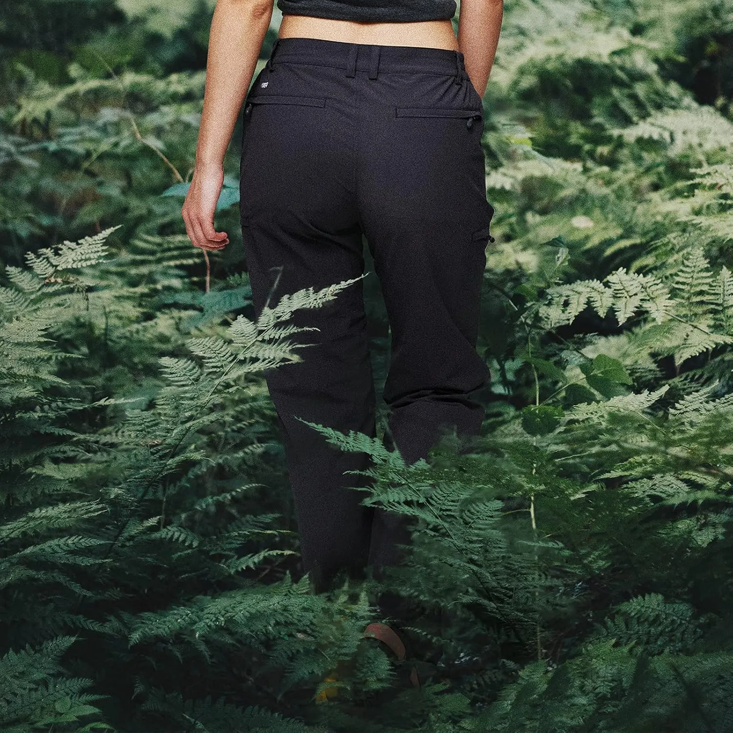 MIER Women's Quick Dry Cargo Pants Lightweight Tactical Hiking Pants with 6 Pockets, Stretchy and Water-Resistant