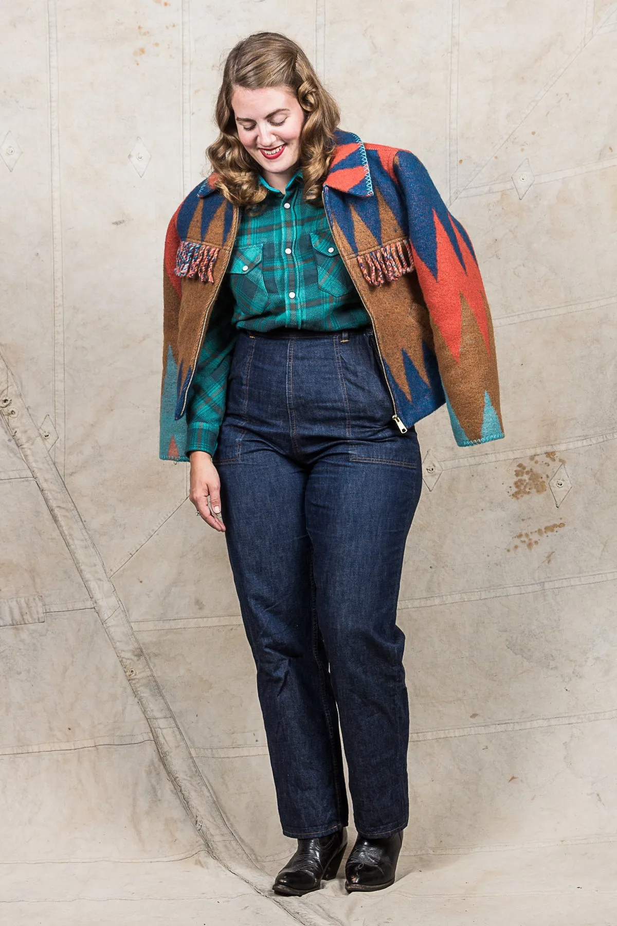 Miriam Parkman x Indigofera Midnight Dazzler Wool Jacket