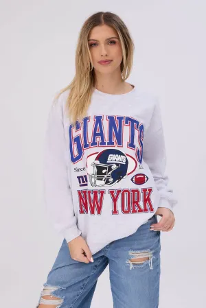 New York Giants Graphic Crew Neck Sweatshirt
