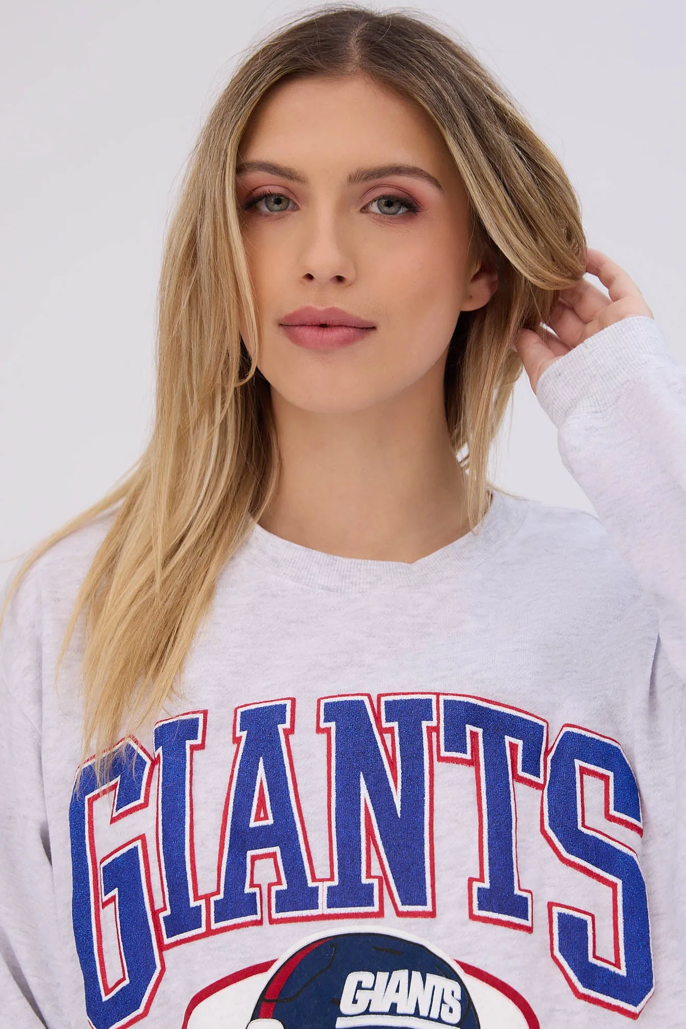 New York Giants Graphic Crew Neck Sweatshirt
