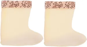 POPETPOP Clogs Liner Rain Boot Liner for Cold Weather Insulated Winter Socks for Women