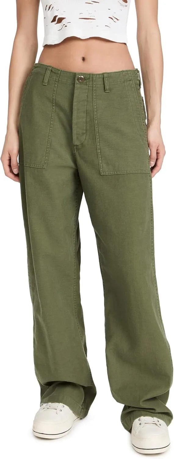 R13 Women's Wide Leg Utility Pants