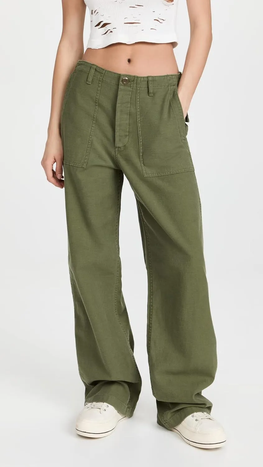 R13 Women's Wide Leg Utility Pants