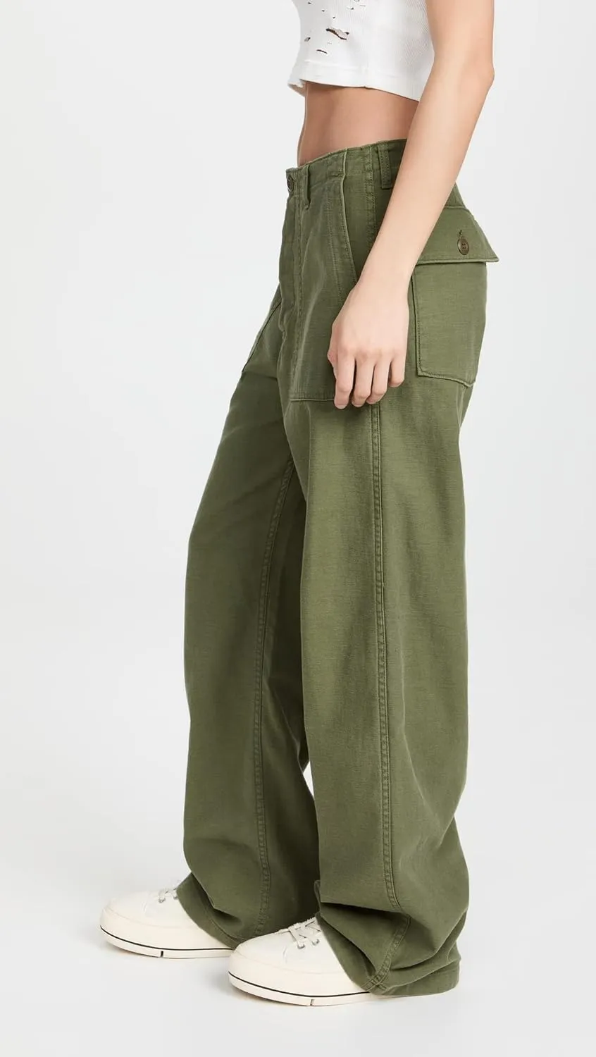 R13 Women's Wide Leg Utility Pants