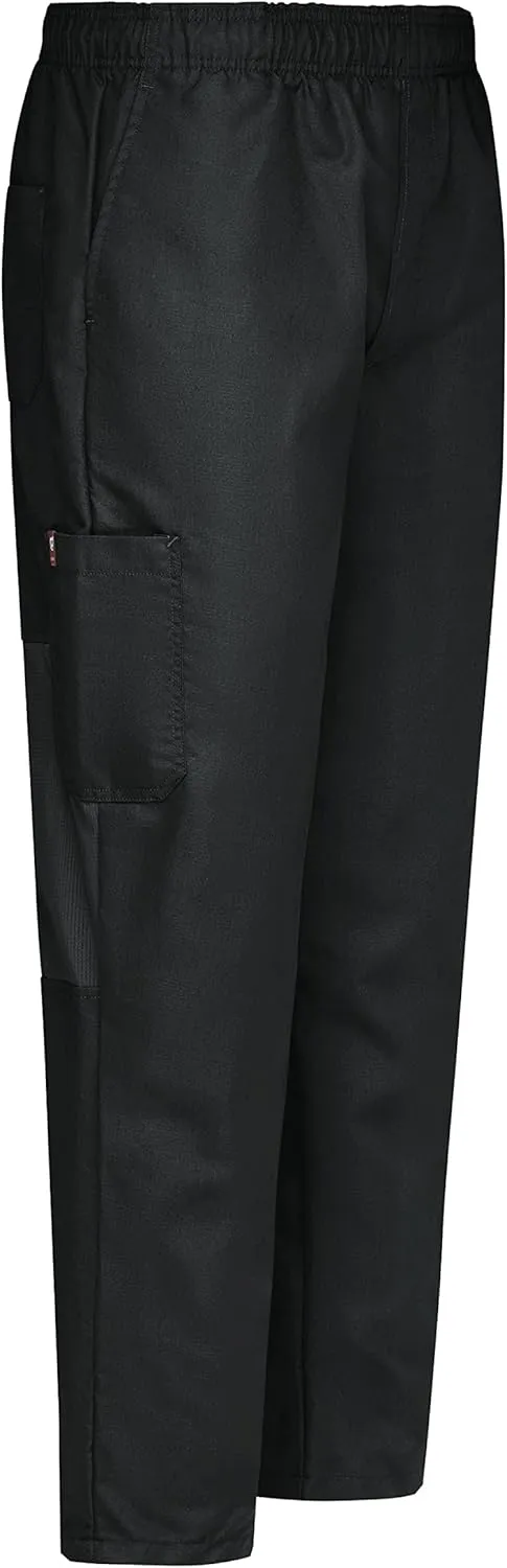Red Kap Men's Baggy Airflow Chef Pant
