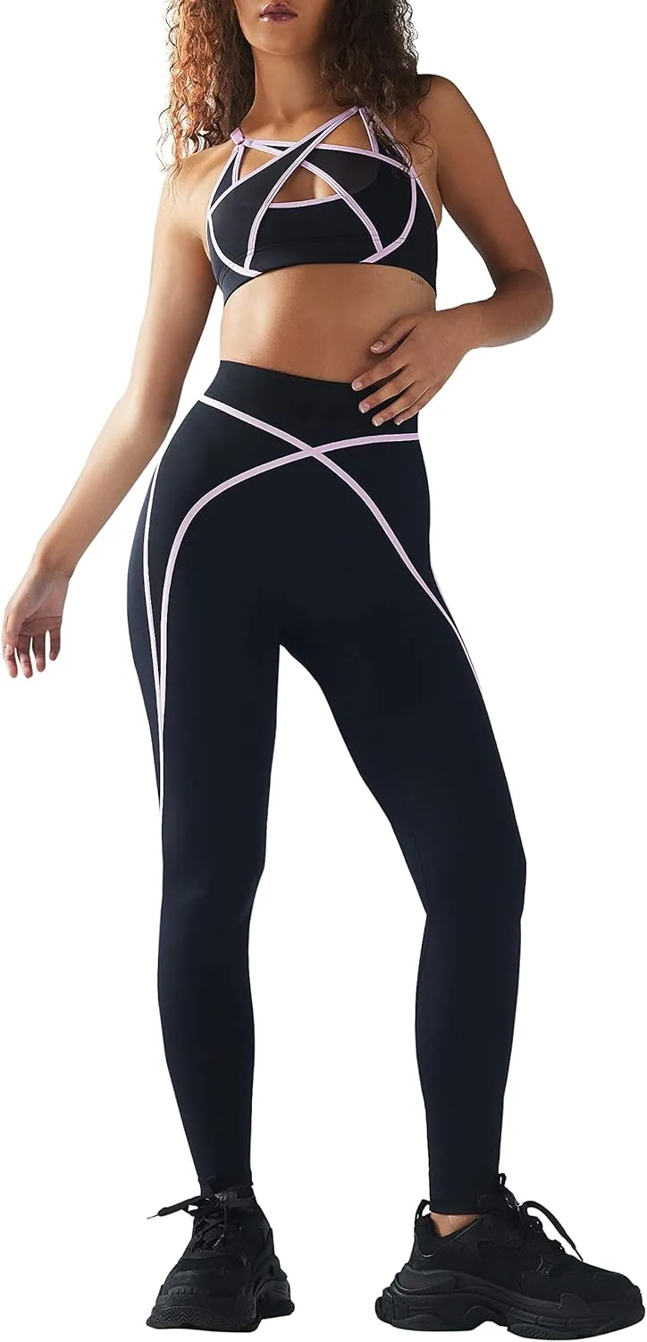 Savage x Fenty Womens X Mesh High-Waist Legging