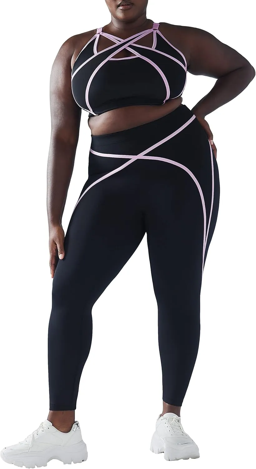 Savage x Fenty Womens X Mesh High-Waist Legging