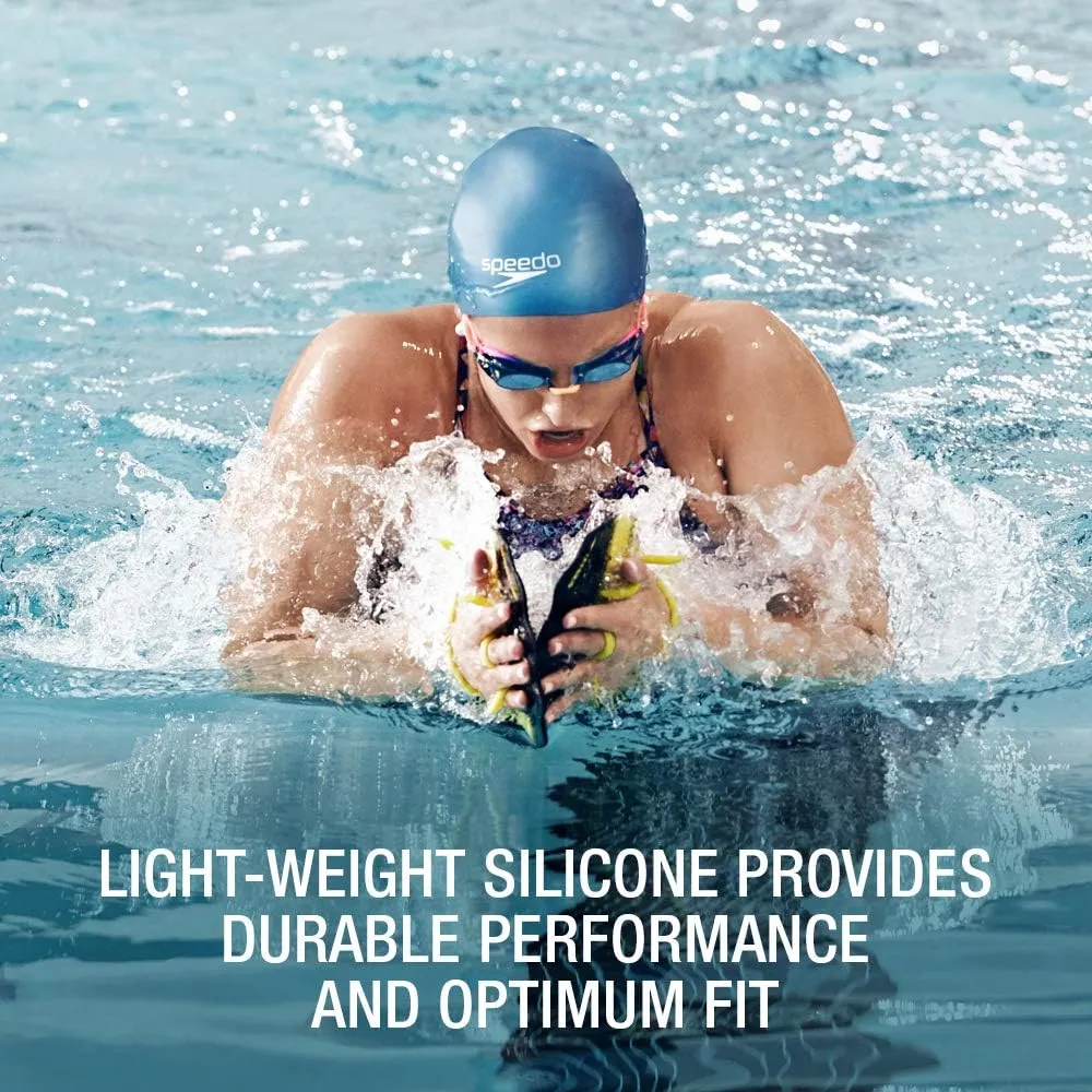 Speedo Silicone Long Hair Swim Cap