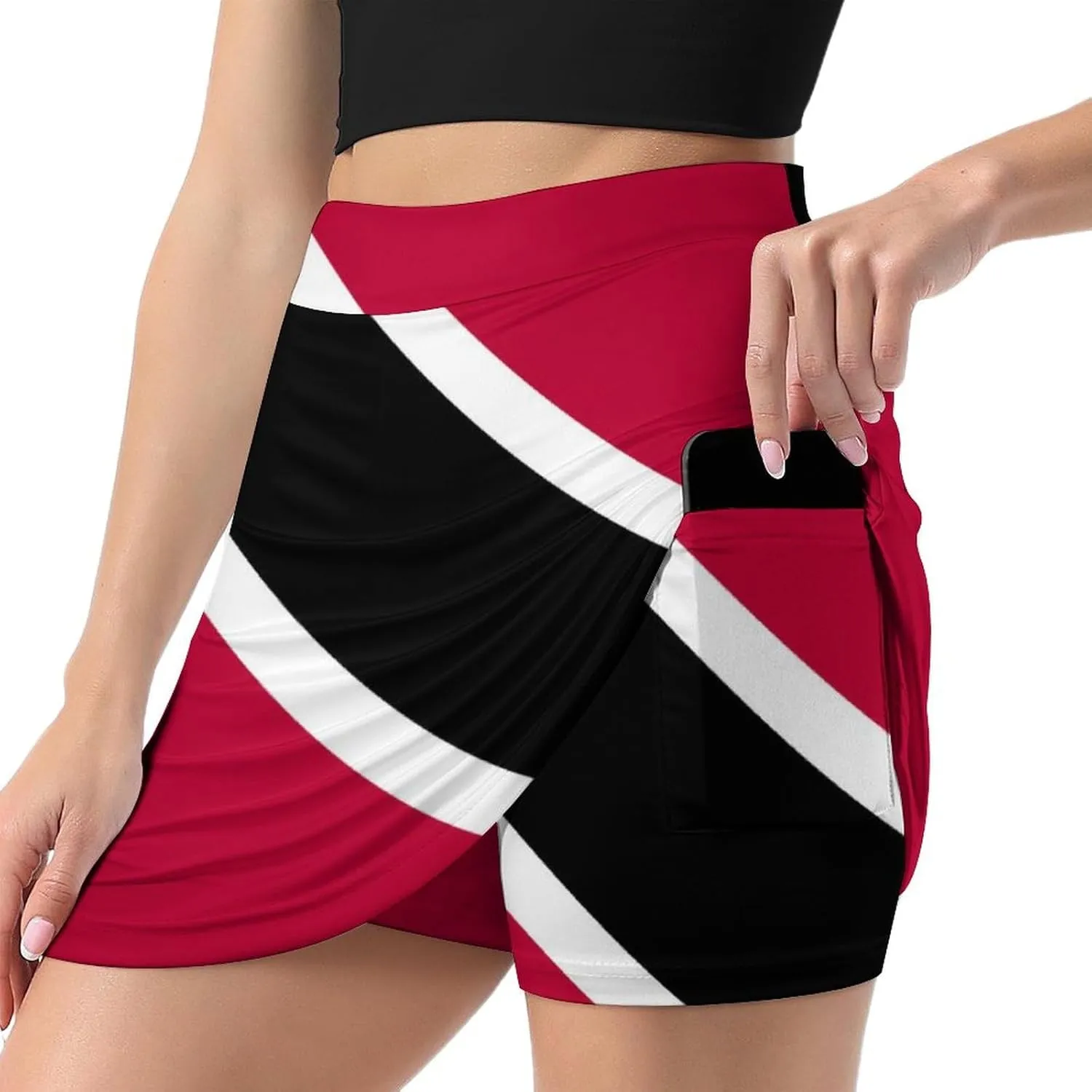 TAIZIYEAH Korean Flag Tennis Skirts for Women Athletic Golf Skorts Business