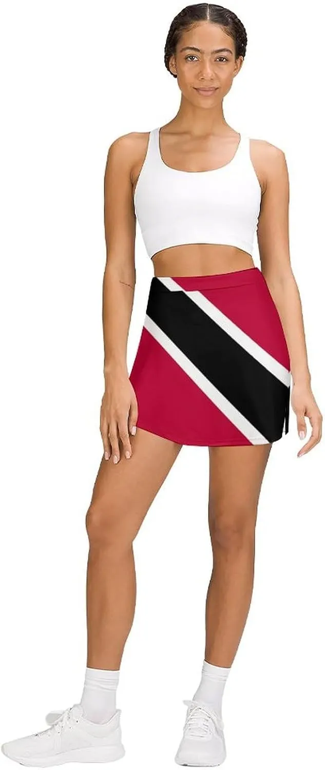 TAIZIYEAH Korean Flag Tennis Skirts for Women Athletic Golf Skorts Business