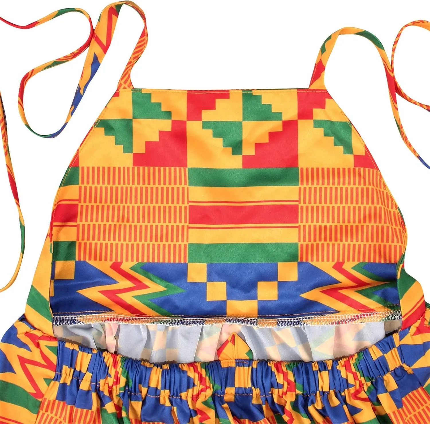 Toddler Baby Girls African Dashiki Dress Summer Short Sleeve Round Neck Dresses Outfits s Birthday Easter