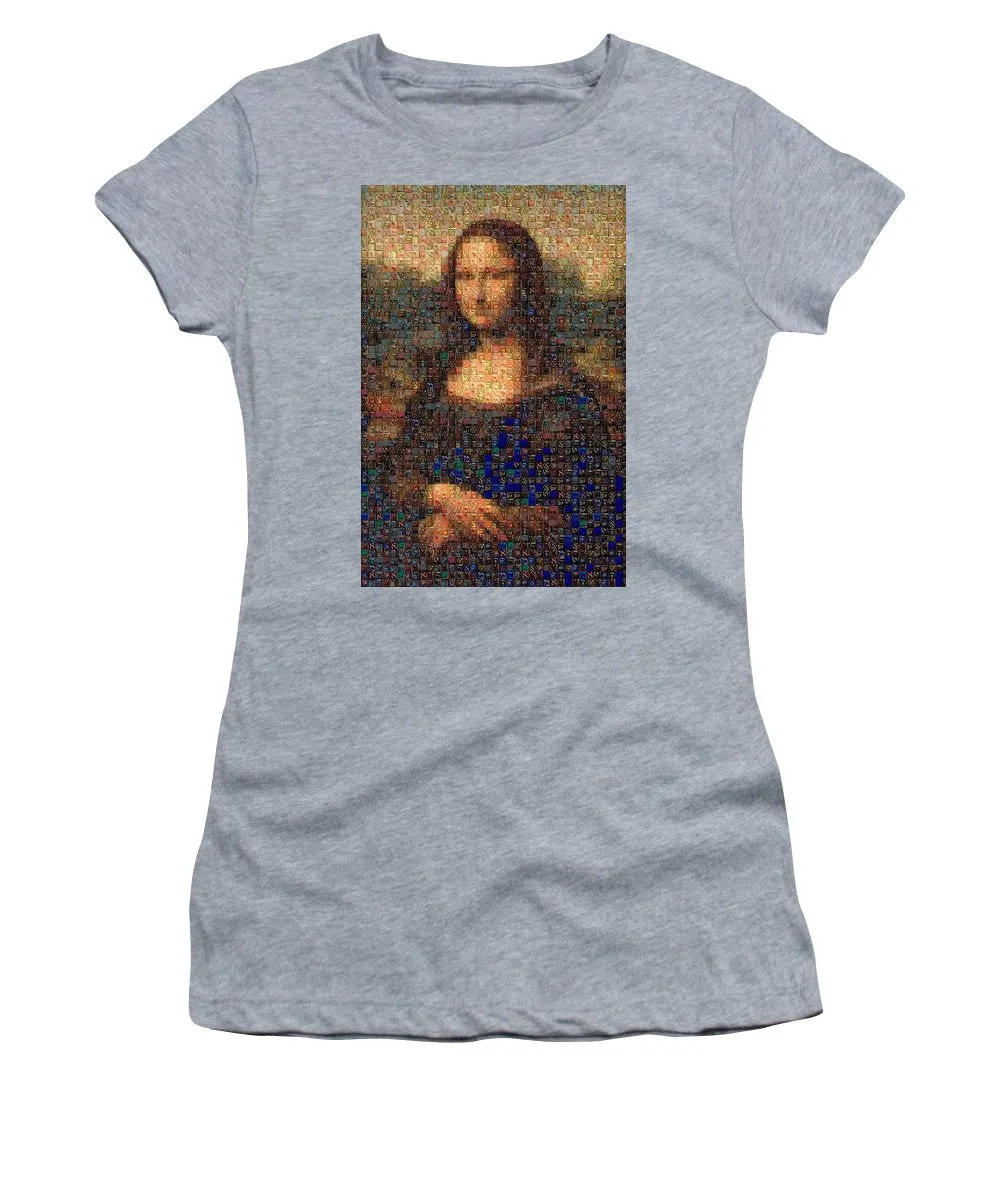 Tribute to Leonardo - Mona Lisa - Women's T-Shirt