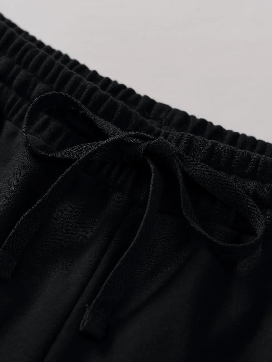 Weintee Women's Wide Leg Cotton Sweatpants with Pockets