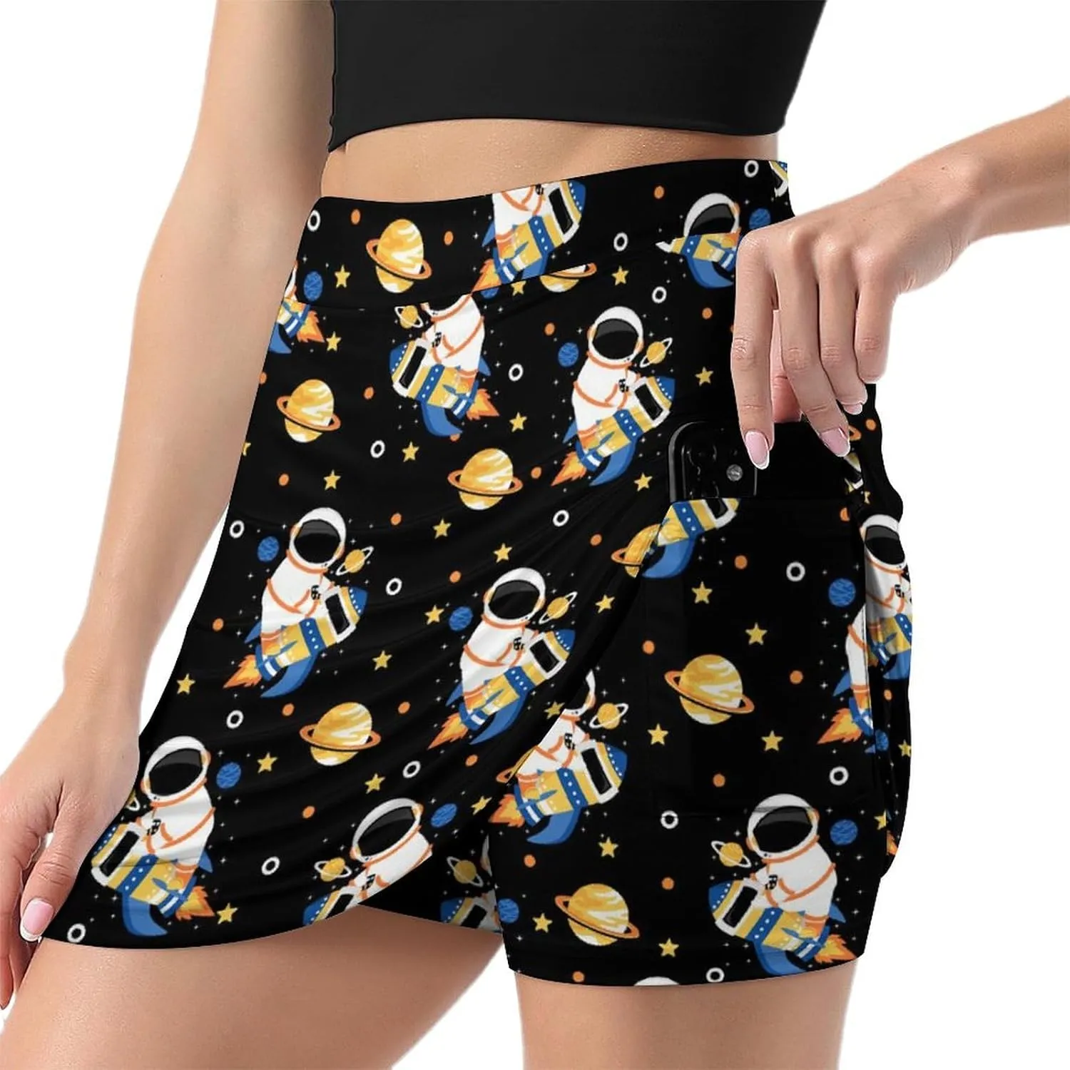 Women Athletic Tennis Skorts Golf Skirts with Pockets for Running Active Workout
