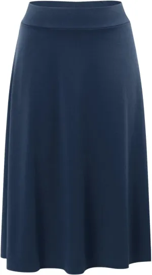 Women Flowy Satin Skirt Elegant High Waisted Midi Skirt Casual Dressy Flared Silk Skirts Classic Summer Vacation Beach Dress