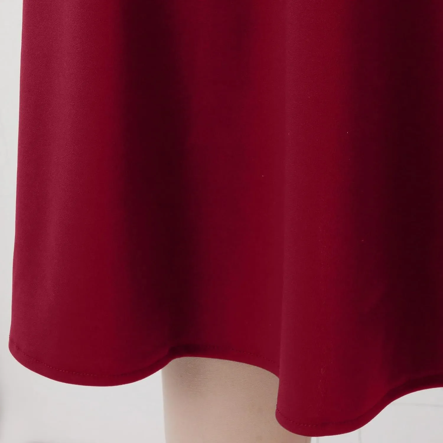 Women Flowy Satin Skirt Elegant High Waisted Midi Skirt Casual Dressy Flared Silk Skirts Classic Summer Vacation Beach Dress