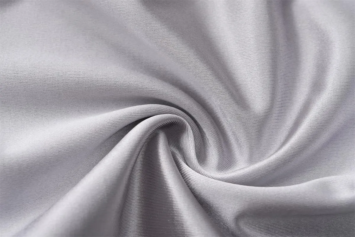 Women Satin Wide Leg Dress Pants Silk Casual Dressy Long Flowy Pants Elastic High Waisted Trousers