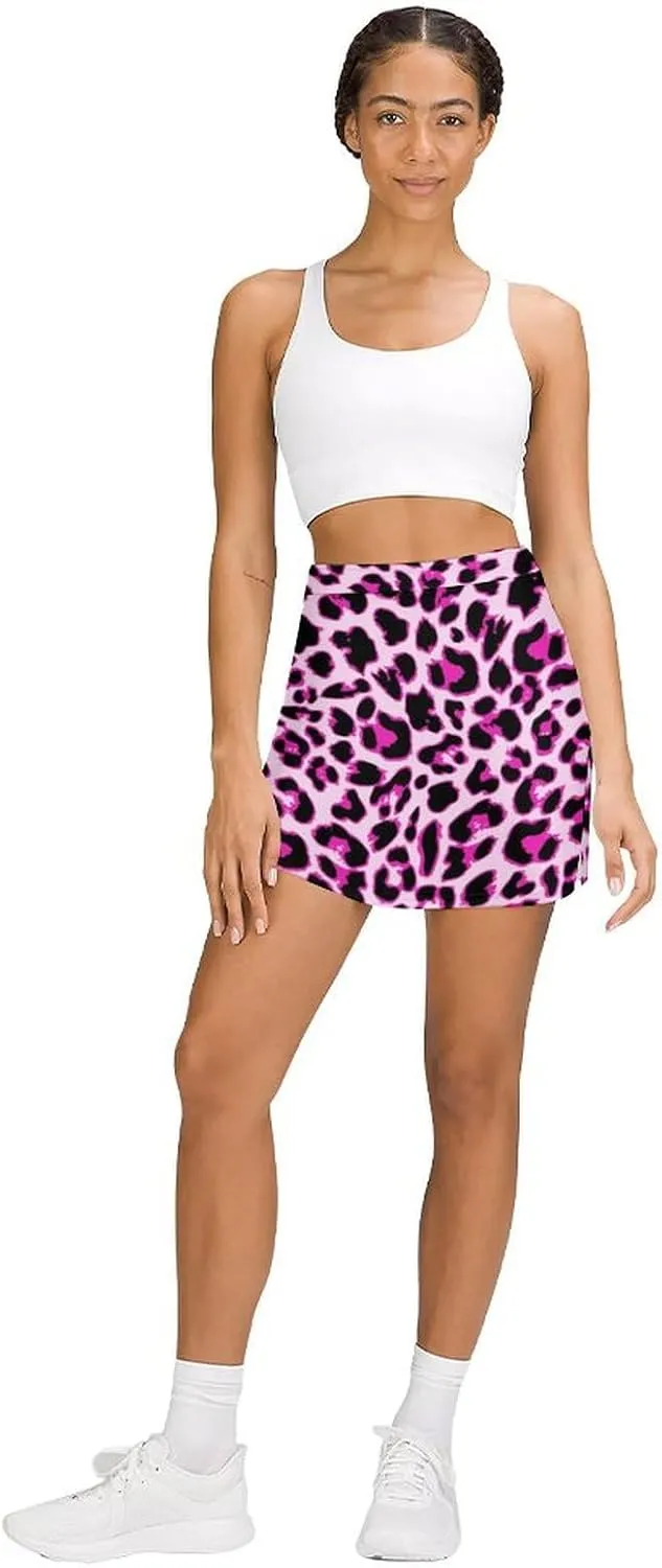 Women's Active Skort Tennis Golf Skirt with Pockets for Sports Running Training