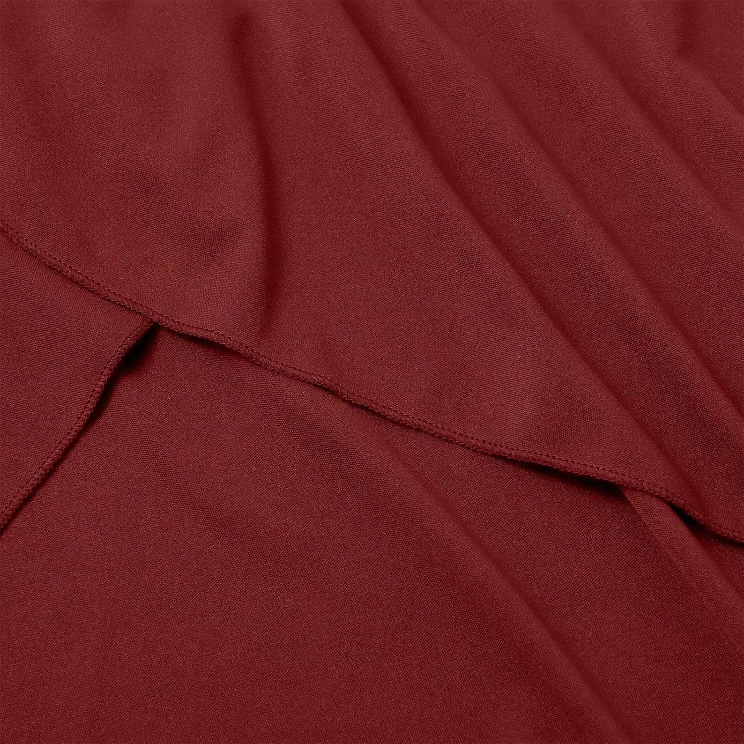 Women's High Waisted Ruffled Asymmetric Hem Long Skirt Split High Low Stretchy Skirt Handkerchief Hemline Midi Skirt