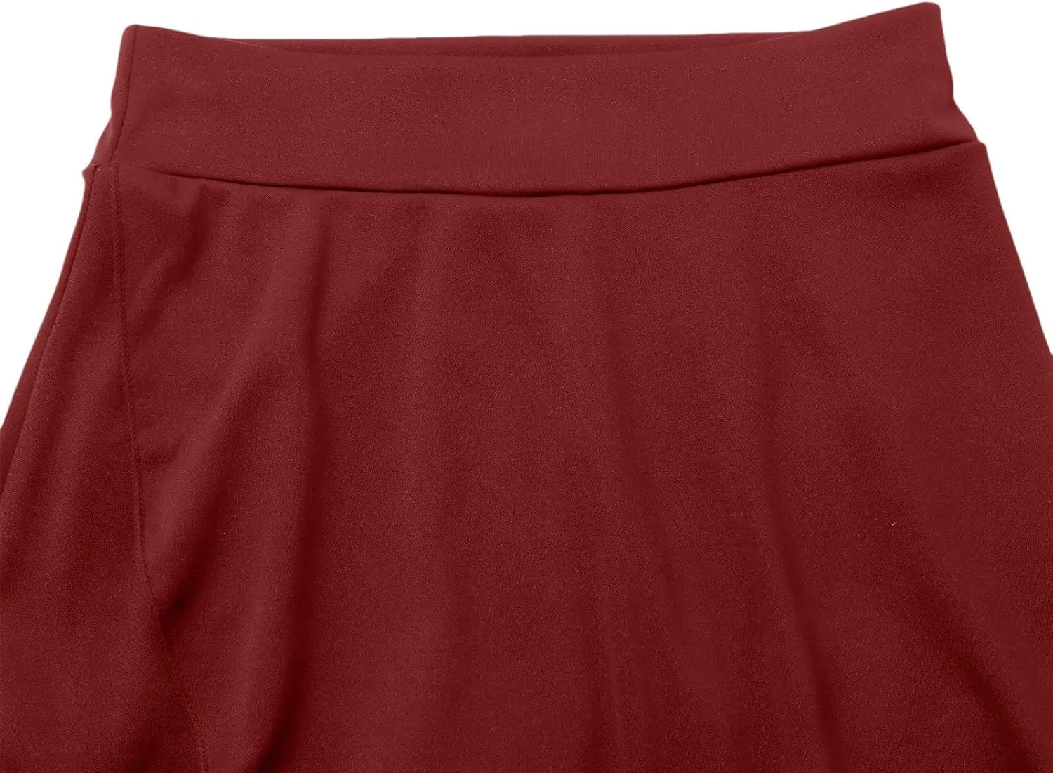 Women's High Waisted Ruffled Asymmetric Hem Long Skirt Split High Low Stretchy Skirt Handkerchief Hemline Midi Skirt