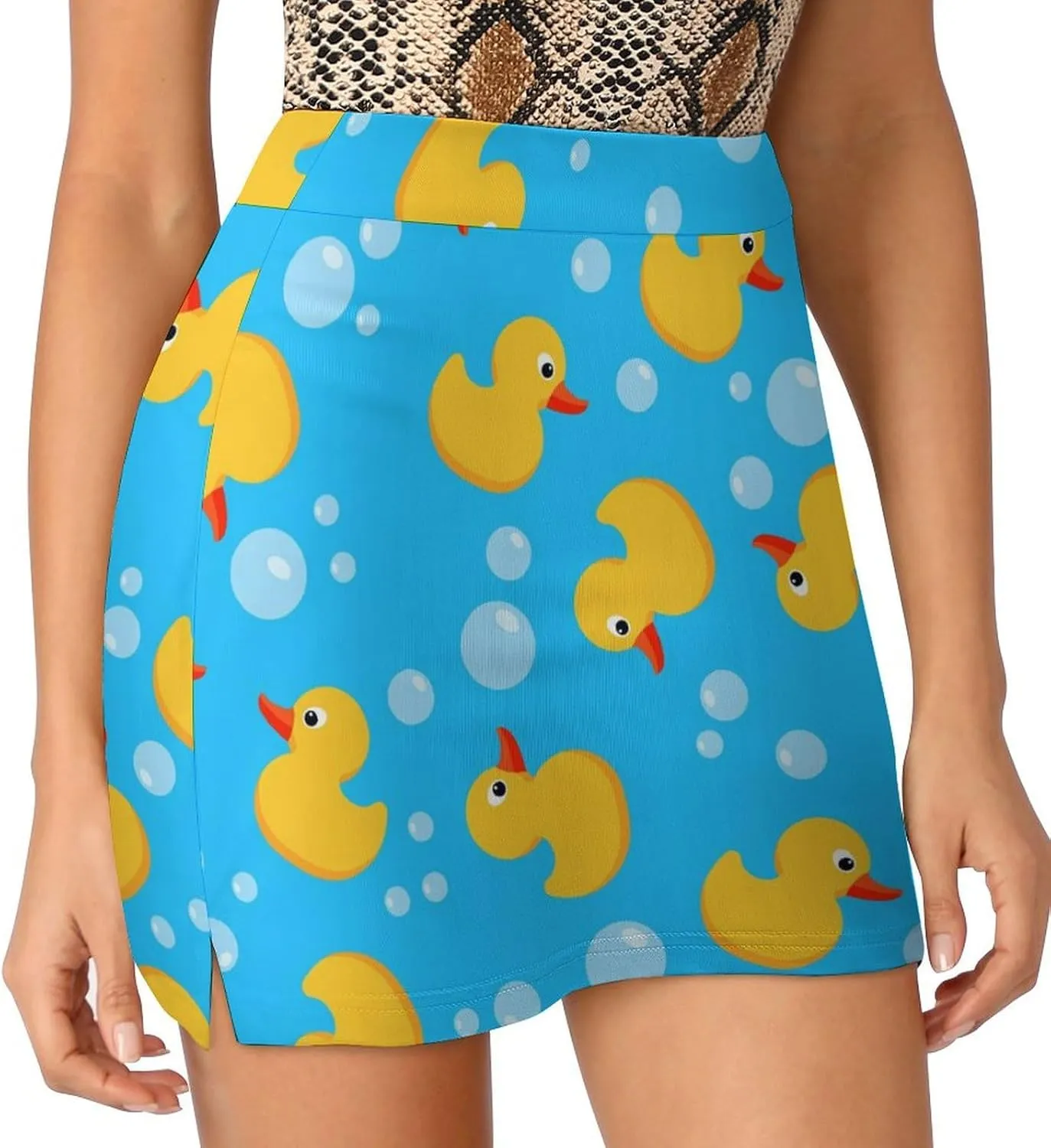 Women's Skort Mini Skirt for Running Tennis Golf Workout Sports with Pockets